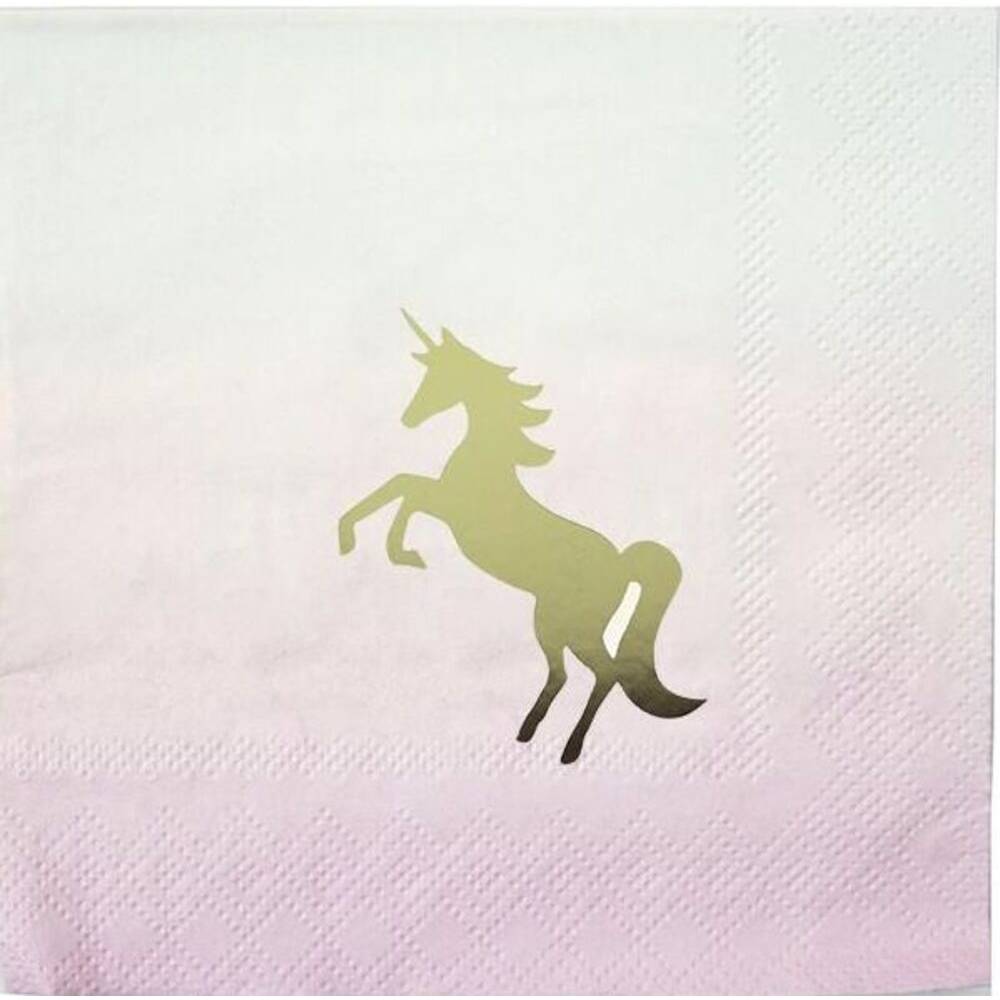 Love Unicórnio Guardanapos pq.