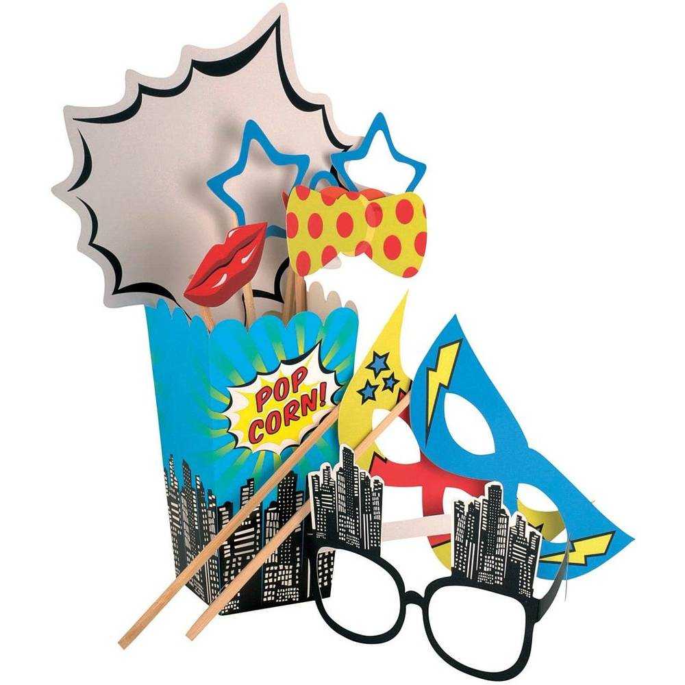 Super Heróis Foto Booth