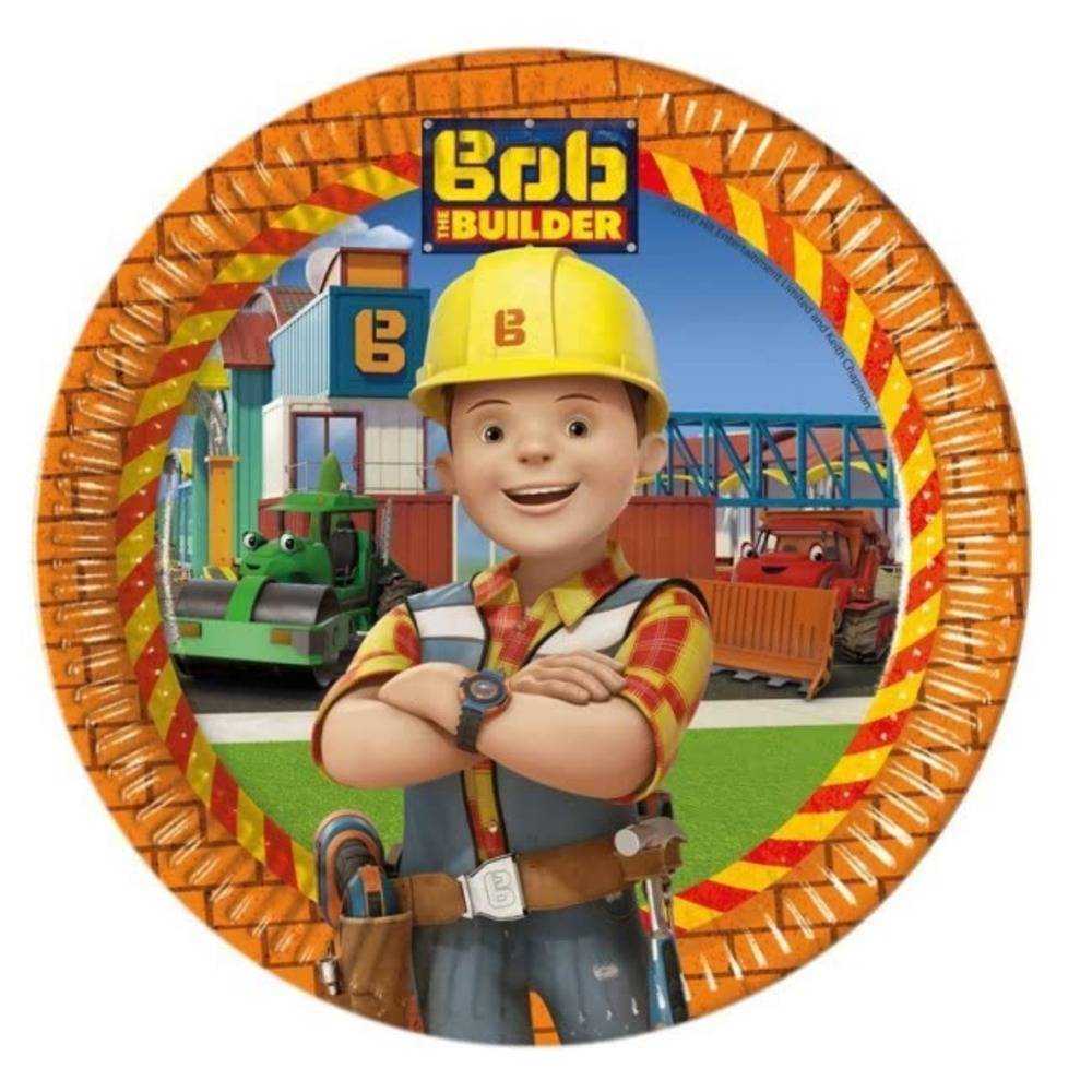 Bob Construtor Pratos grd.