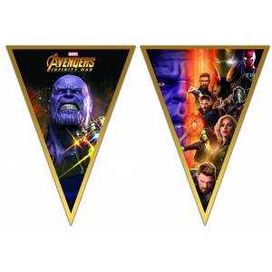 Avengers Infinity War Bandeirinhas