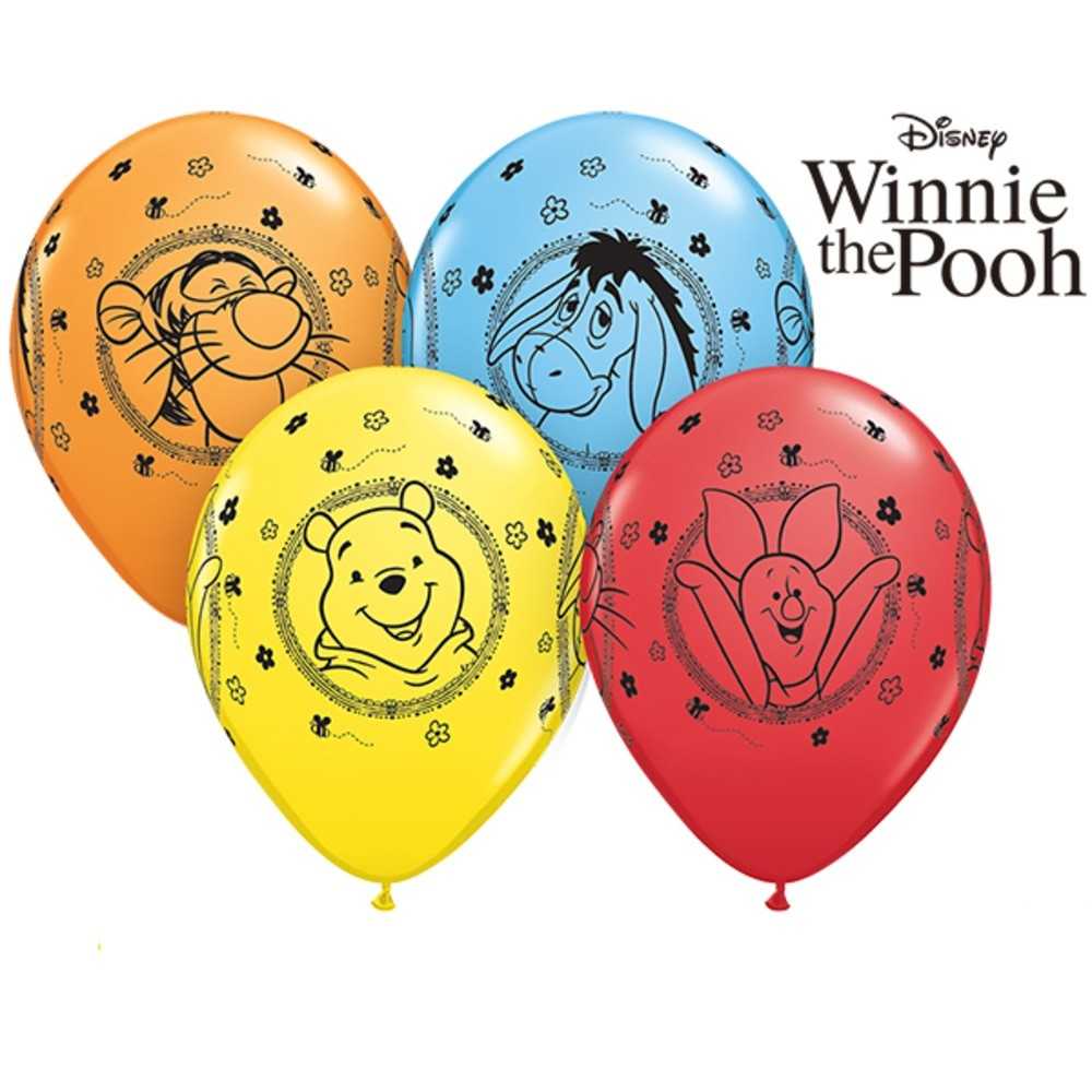 Winnie The Pooh Balões Látex