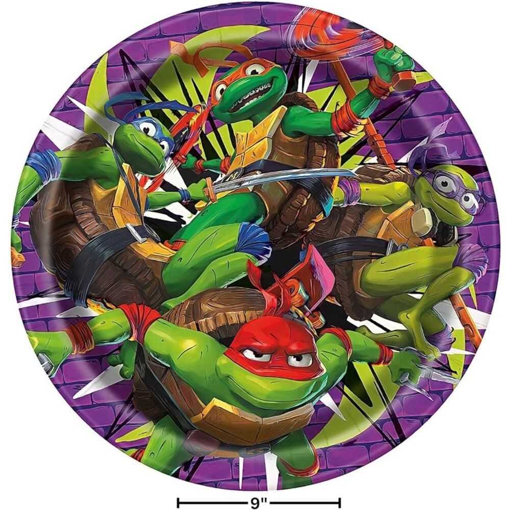 Tartarugas Ninja Mutantes Pratos