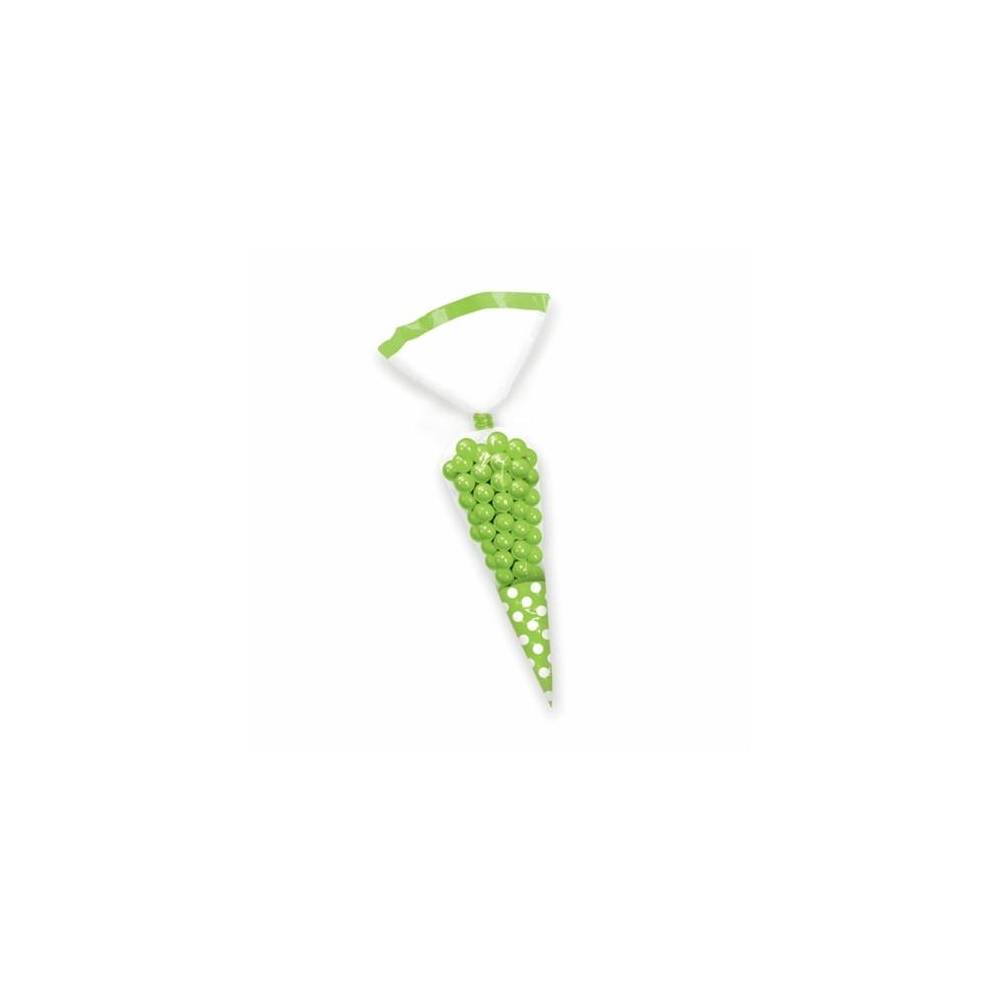 Bolinha Sacos Cone Verde Kiwi