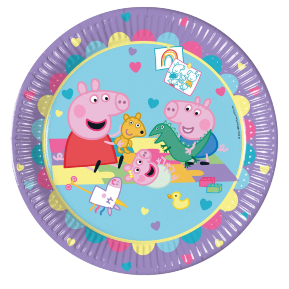 Peppa Pig Love Pratos 23cm