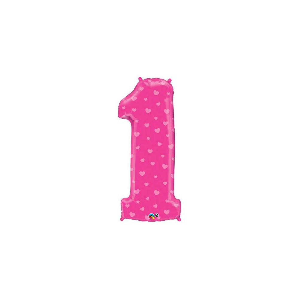 Nº 1 Rosa Balão Nº 1 Rosa Balão