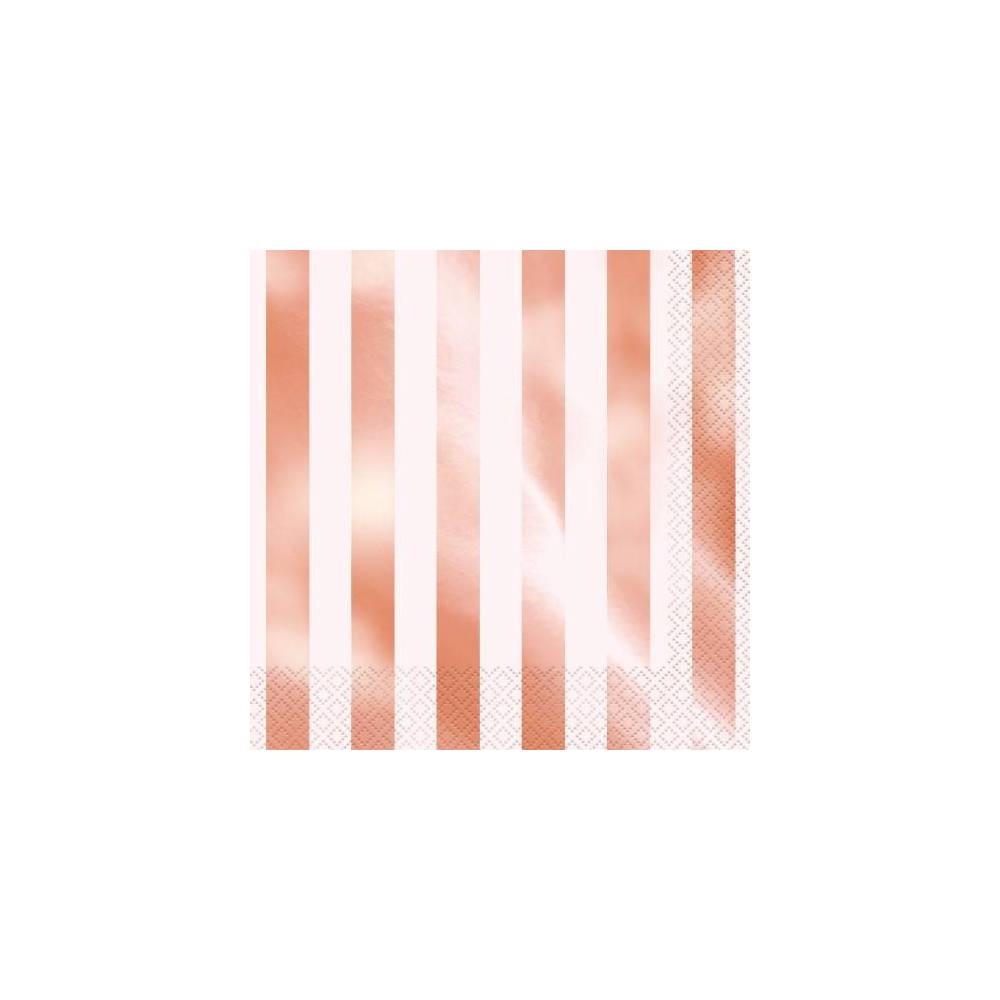 Rosa Ouro Guardanapos grd.