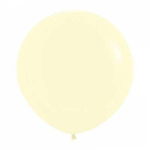 Amarelo Pastel Balão Látex 60cm