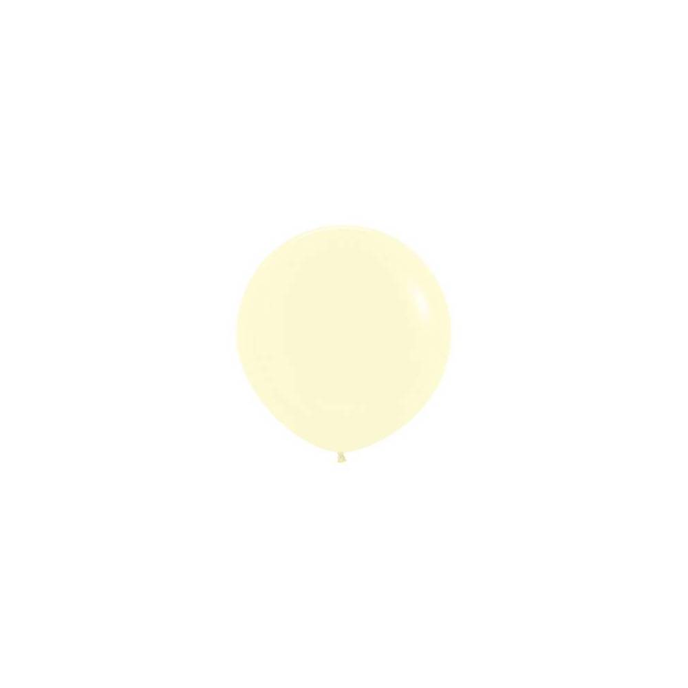 Amarelo Pastel Balão Látex 60cm