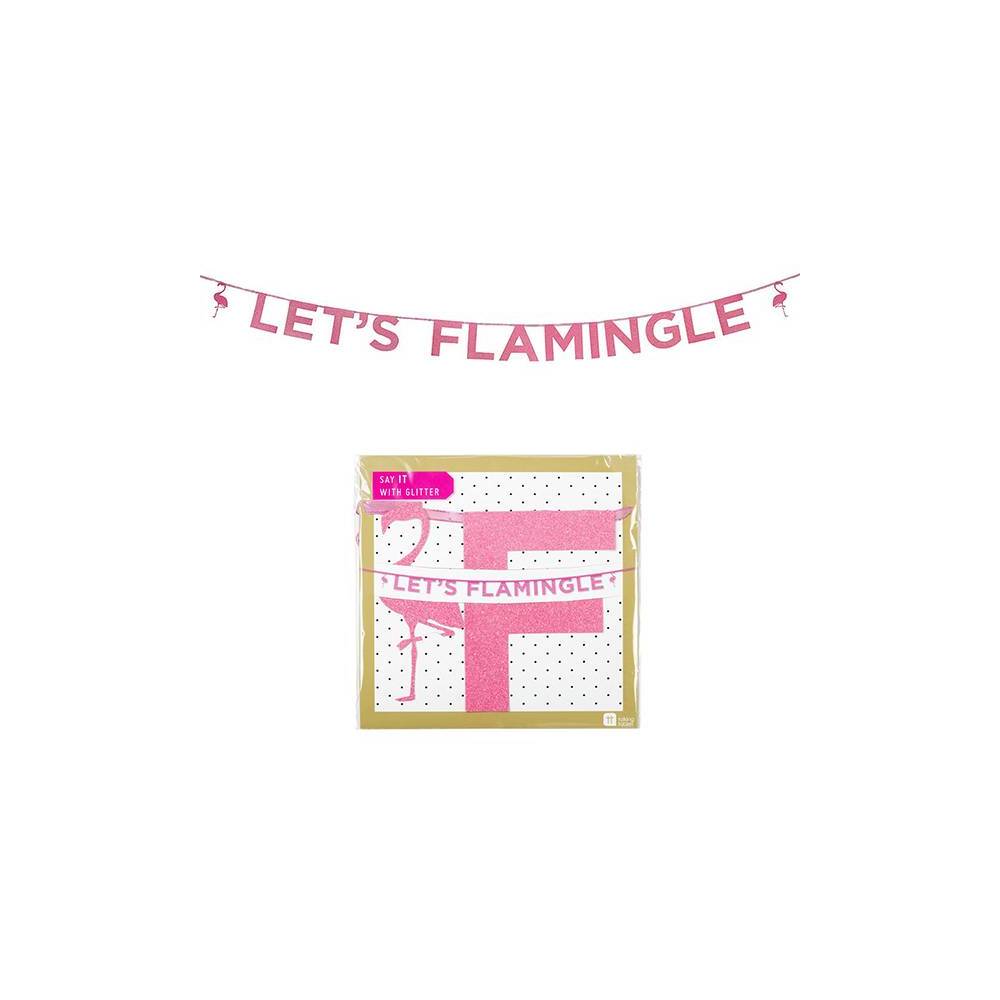 Flamingo Faixa Rosa