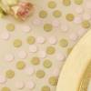 Rosa Pastel/Dourado Confetti