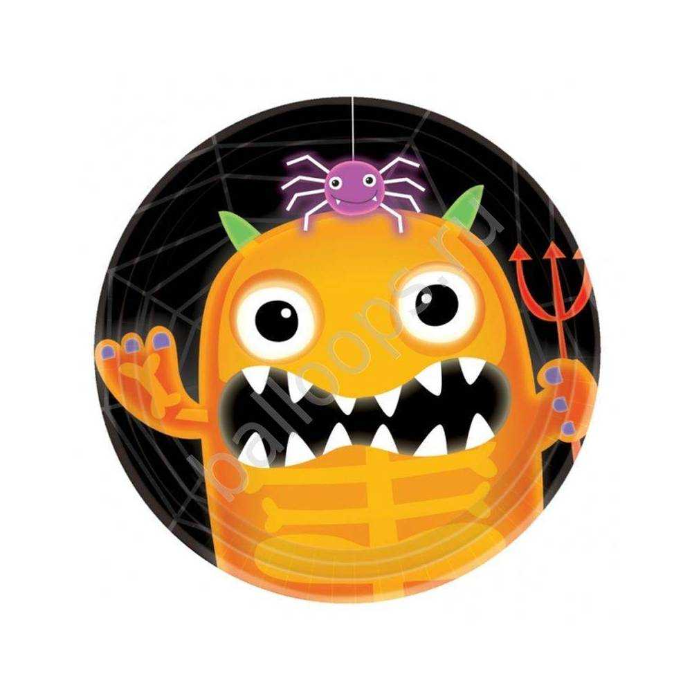 Boo Monstrinhos Pratos