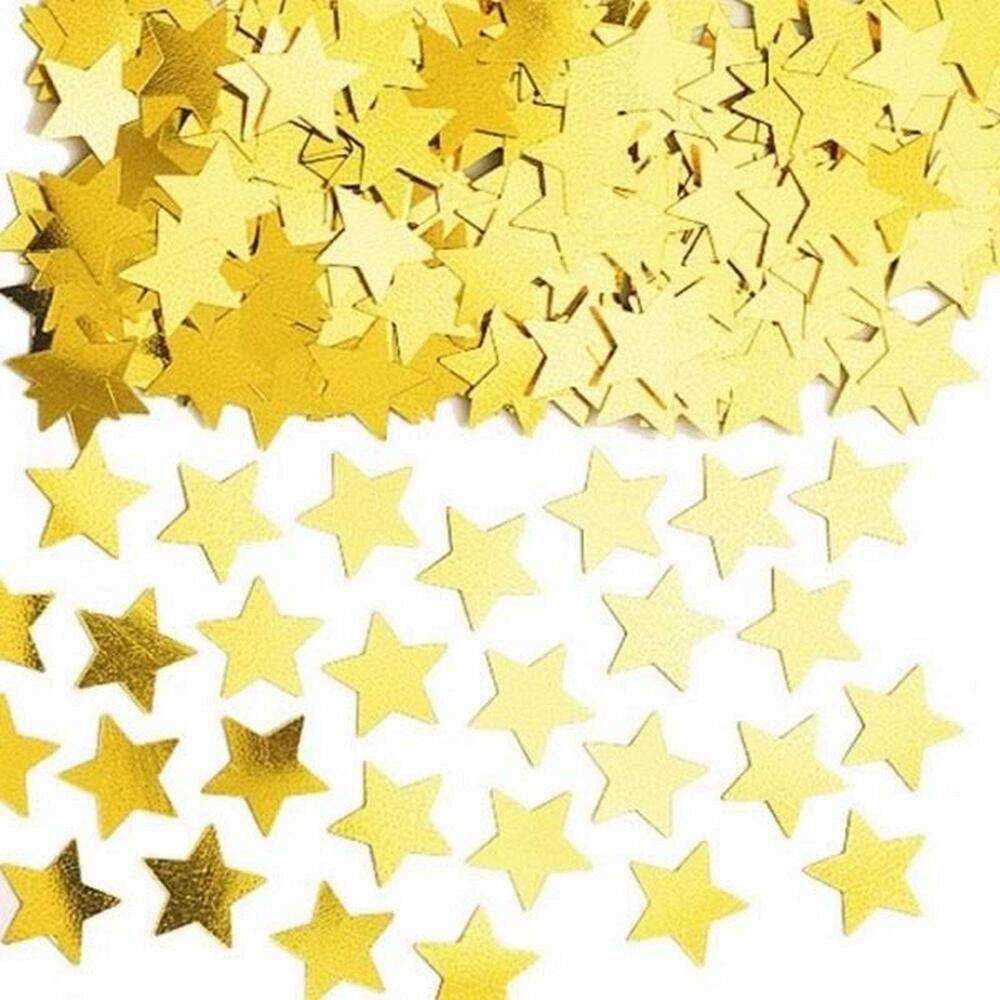 Confetti Estrelas Douradas