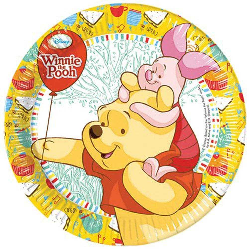 Winnie the Pooh Pratos pq.
