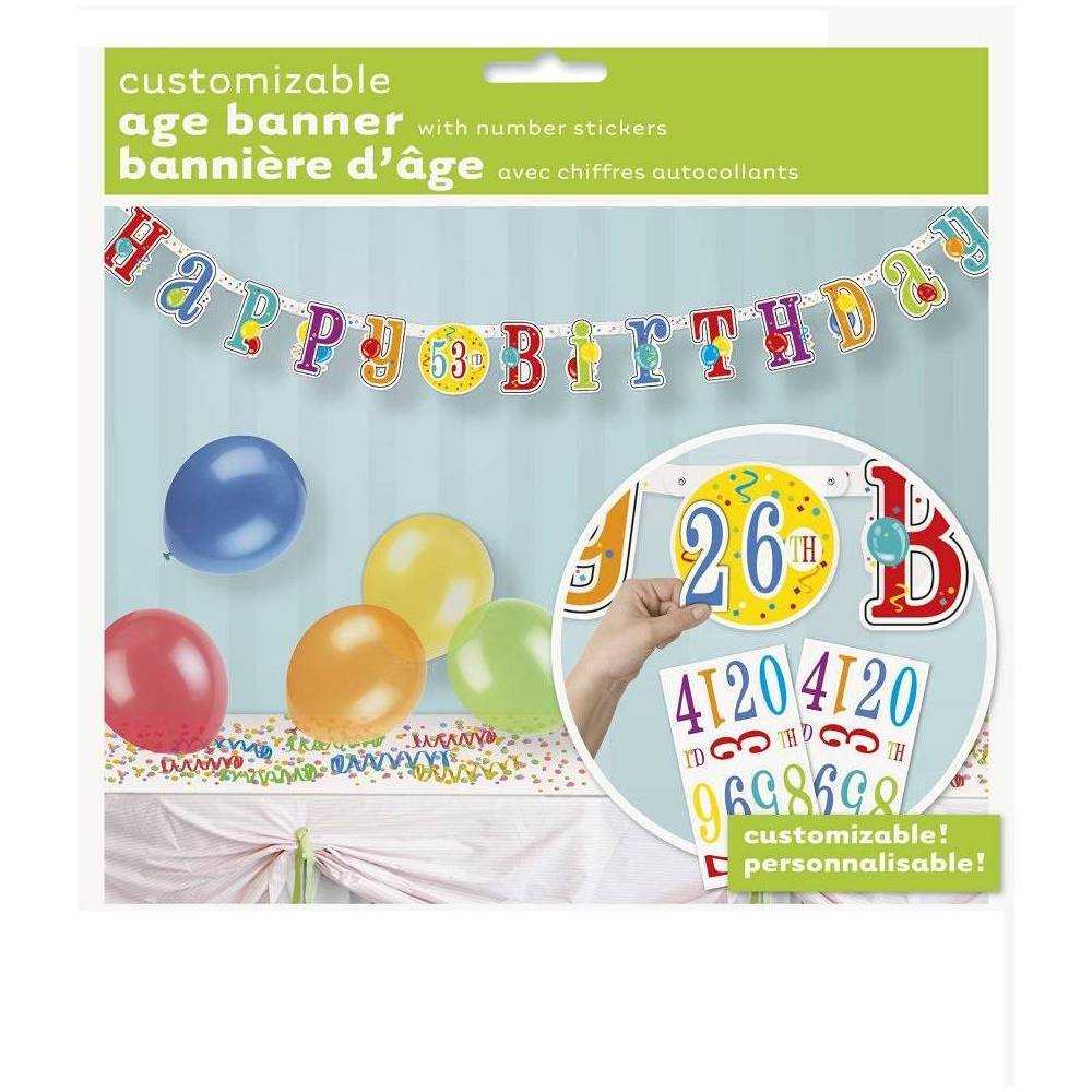 Faixa Happy Birthday