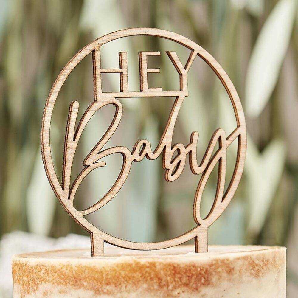 Hey Baby Topo de Bolo